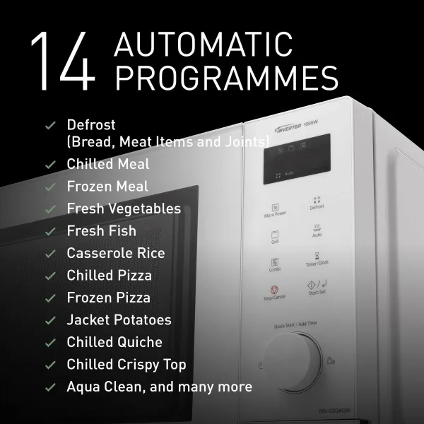 Mikroviļņu Krāsns ar Grilu Panasonic