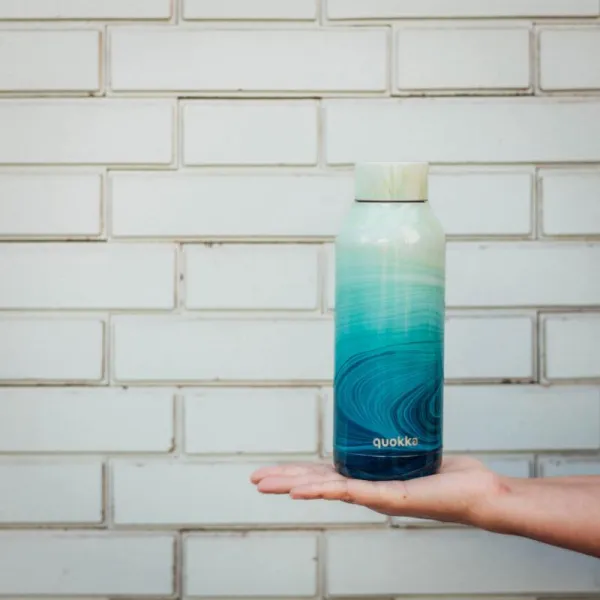 Quokka Solid - Stainless Steel Thermal Bottle 510 ml (Ocean)