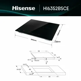 Indukcinė kaitlentė Hisense