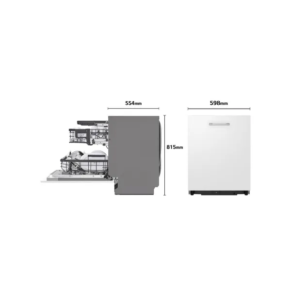 Astianpesukone LG DB597TXS