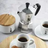 Vanhanaikainen Italialainen Mokkapannu Bialetti 0001167/MR Hopeinen