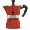 Итальянская Kофеварка Bialetti 0004942/NP 3 Чашки Красный Алюминий