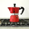 Итальянская Kофеварка Bialetti 0004942/NP 3 Чашки Красный Алюминий