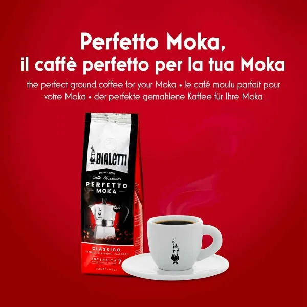 Vanhanaikainen Italialainen Mokkapannu Bialetti 0006934/NP Musta Alumiini