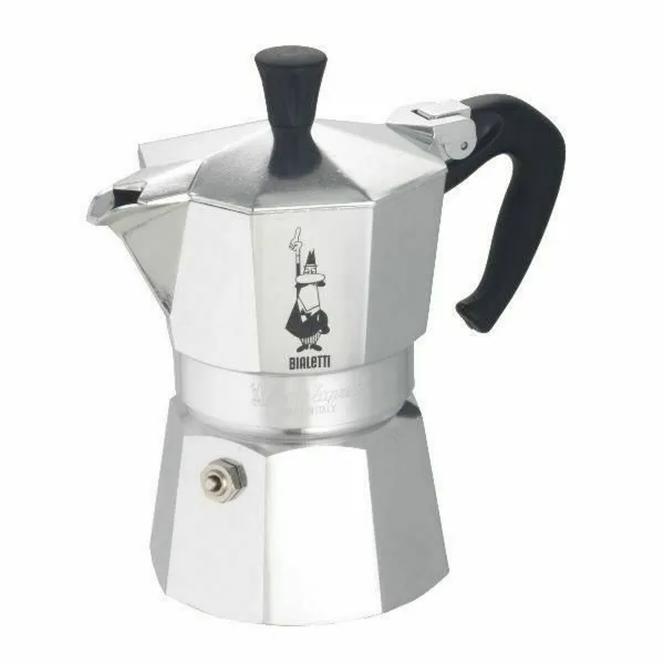 Итальянская Kофеварка Bialetti 0001165/X4 Серебристый Металл Нержавеющая сталь Алюминий 1 L