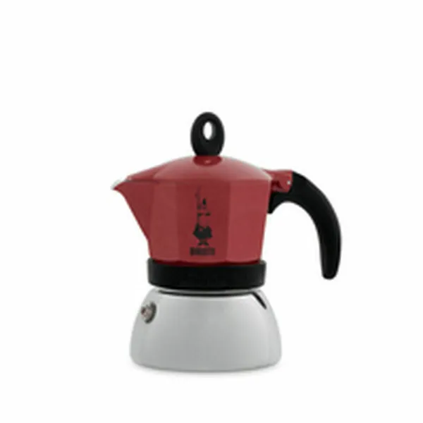 Vanhanaikainen Italialainen Mokkapannu Bialetti 0006944/NP Punainen Metalli Alumiini 150 ml