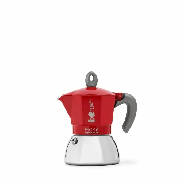 Итальянская Kофеварка Bialetti 0006944/NP Красный Металл Алюминий 150 ml