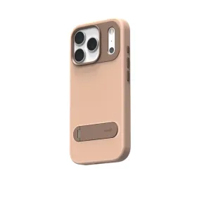 Moshi Kameleon MagSafe - Case iPhone 17 Pro with Stand Function (Milktea Brown)
