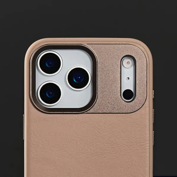 Moshi Kameleon MagSafe - Case iPhone 17 Pro with Stand Function (Milktea Brown)