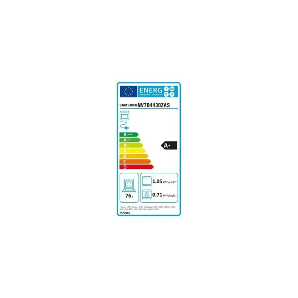 Cepeškrāsns Samsung NV7B4430ZAS/U1