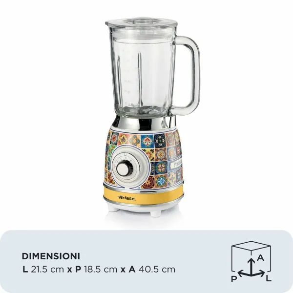 Миксер с колбой Ariete 583 POSITANO 1000 W Жёлтый 1,5 L