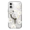 Speck Presidio Lux ClickLock & MagSafe - iPhone 16 Plus Case (Sunshine Daisies / Clear / Gold)