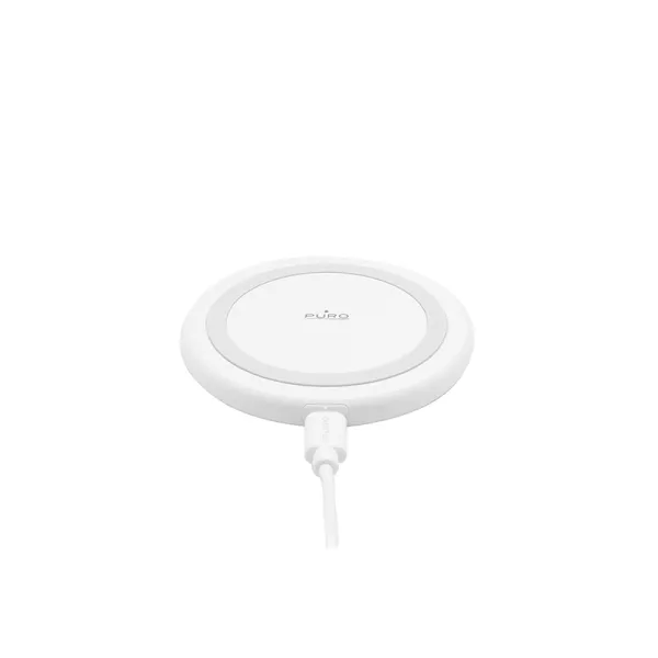 PURO Wireless Charging Station QI - Qi inductive wireless charger (white)