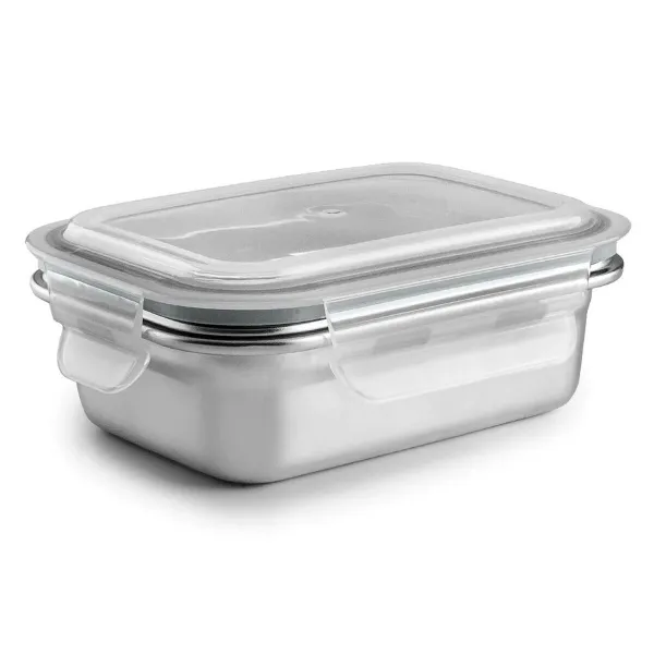 Lunch box Ibili 669306 Stainless steel Rectangular 600 ml