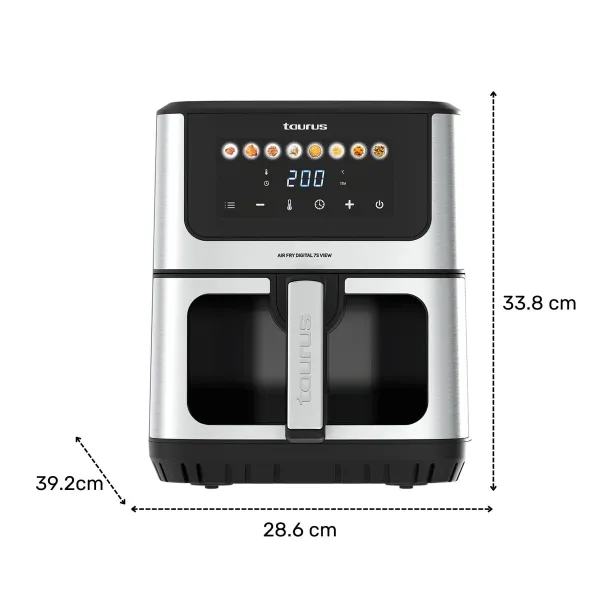 Oro gruzdintuvė Taurus 973999000 Juoda
