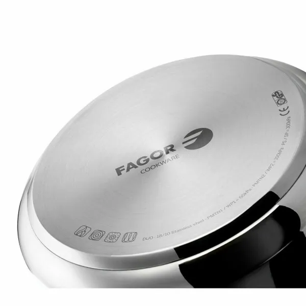 Painekeitin Fagor DUO 6L RAPID Ruostumaton teräs 18/10 6 L (Kunnostetut Tuotteet B)