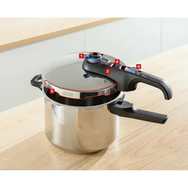 Painekeitin Tefal P2584301 Ruostumaton teräs 6 L