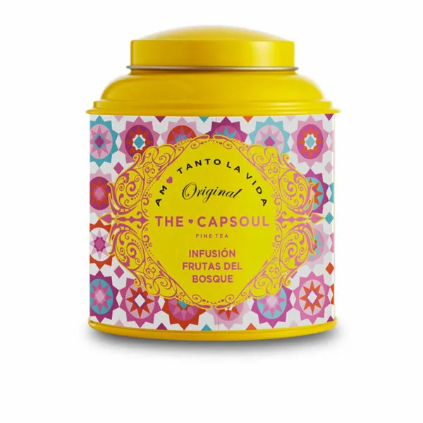 Vihreä tee The Capsoul Infusión Granel Metsämarjat (100 g)
