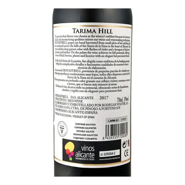 Punaviini Volver Tarima Hill Monastrell (75 cl)