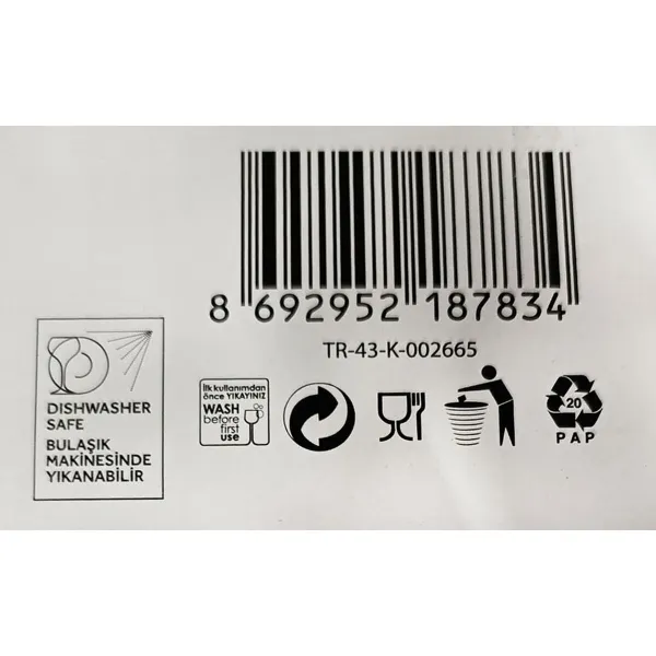 Lasisetti LAV Ella 370 cc (6 pcs)