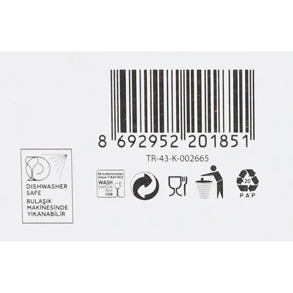 Lasisetti LAV Ella (6 uds) (495 ml)