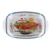Кастрюля с крышкой Quttin 63096 Cтекло 32,8 x 19,7 x 13 cm