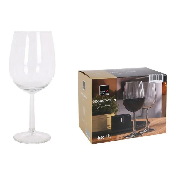 Wine glass set Royal Leerdam Degustation 6 Pieces (6 Units)