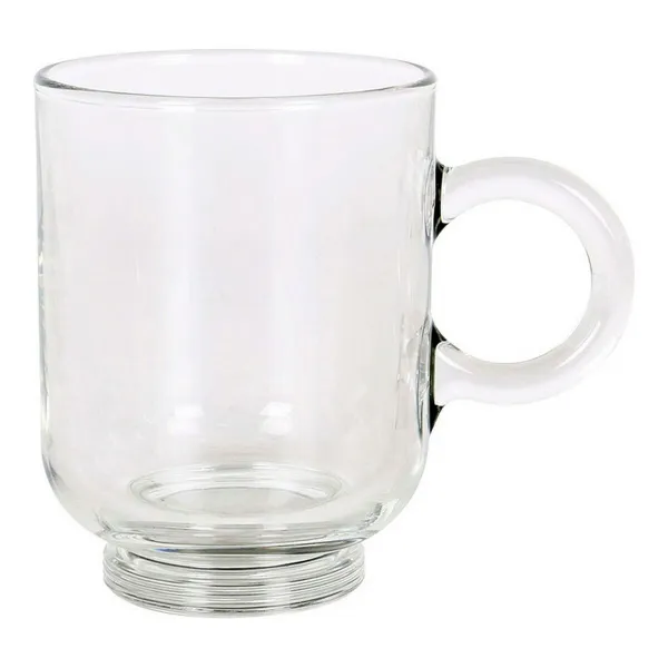Vnt. kavos puodelių rinkinys Royal Leerdam Sentido Mug Skaidrus Stiklas 6 Dalys (6 vnt.)