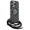 Karl Lagerfeld IML Crossbody Monogram Karl & Choupette Head MagSafe - Case for iPhone 16 Pro Max (black)