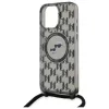 Karl Lagerfeld IML Crossbody Monogram Karl & Choupette Head MagSafe - Case for iPhone 16 Pro Max (black)