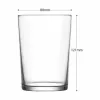 Set of glasses Bodega 515 ml Ø 9 x 12 cm