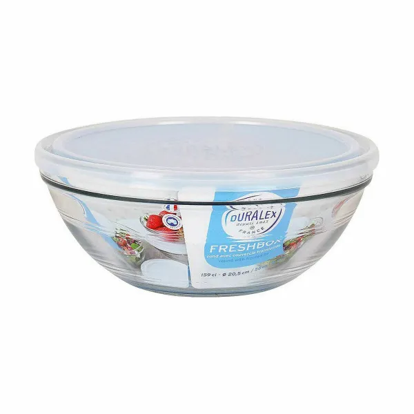 Hermetiška priešpiečių dėžutė Duralex S2209589 Mėlyna 1,6 L