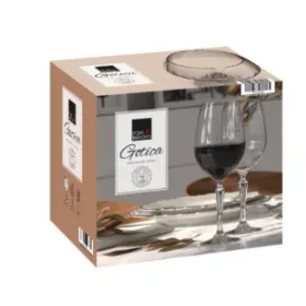 Vīna glāžu komplekts Royal Leerdam Gotica 600 ml 6 Daudzums (6 gb.)