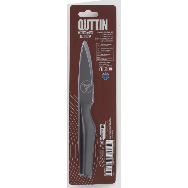 Peeler Knife Quttin Black Edition 10,5 cm