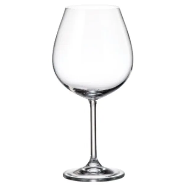 Vīna glāžu komplekts Bohemia Crystal Clara 650 ml 6 Daudzums (6 gb.)