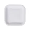 Lautassetti Algon Valkoinen Kartonki Kertakäyttöinen 20 cm Neliö 100 osaa
