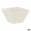 Uzkodu Bļoda La Mediterránea Melamīna Balts Spīdums 10 x 10 x 6 cm (24 gb.)