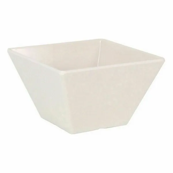 Snack Kulho La Mediterránea Melamiini Valkoinen Kiilto 10 x 10 x 6 cm (24 osaa)