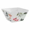 Snack Bowl La Mediterránea Petunia Melamin Shine 13 x 13 x 7 cm (24 Units)
