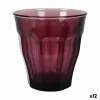 Lasisetti Duralex Picardie Purppura 4 Kappaletta 250 ml (12 osaa)