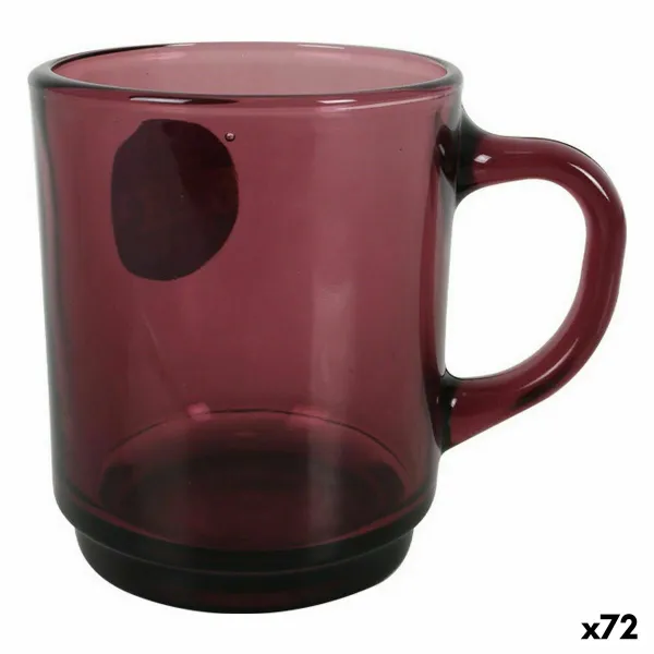 Чашка Duralex Versailles Saliekams Violets 260 ml (72 Vienības)