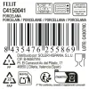Flat Plate La Mediterránea Felit (18 Units) (Ø  24 cm)