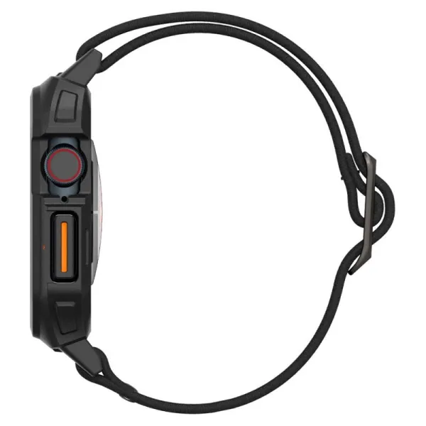 Spigen Lite Fit "Pro" - Case with Strap for Apple Watch 10 42 mm (Matte Black)