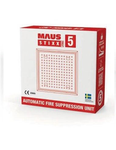 MAUS Stixx PRO 5 - Automatic Fire Suppression Unit - 0,5 m³