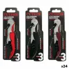 Corkscrew with foil cutter and bottle opener Cuyfor 8423607130017 12,5 x 2,5 cm (24 Units) (12,5 x 2,5 cm)