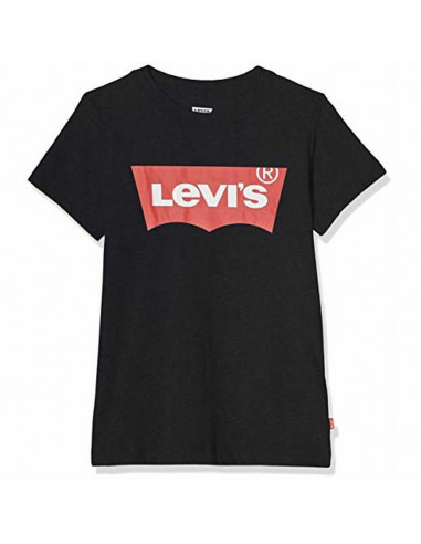 Children’s Short Sleeve T-Shirt Levi's 8157 Black