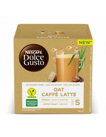 Coffee Capsules Dolce Gusto White coffee Oatmeal (12 uds)