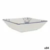 Snack Kulho La Mediterránea Rosetta Posliini 18 x 18 x 5 cm (24 osaa)