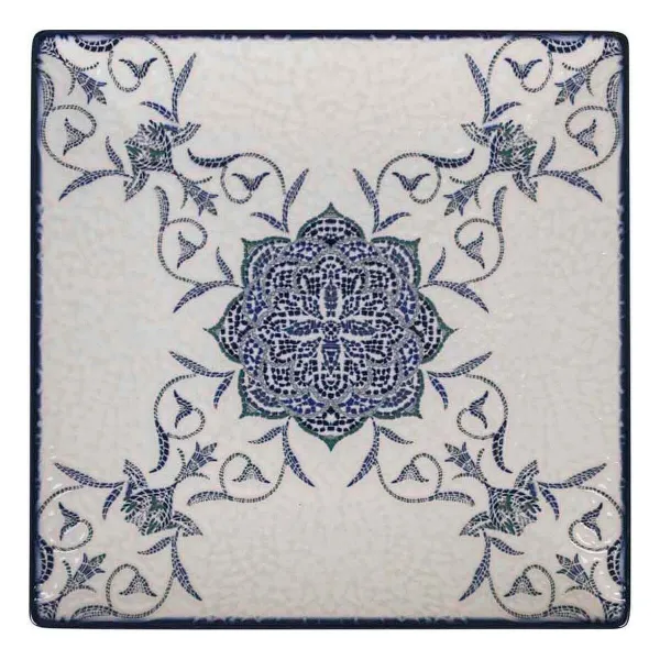 Плоская тарелка La Mediterránea Rosetta 24 x 24 x 2 cm (6 штук)