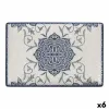 Vuoka La Mediterránea Rosetta Posliini Suorakulmainen 30 x 20 x 2,5 cm (6 osaa)